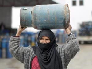 غزة تواجه ازمة غاز ايضا/أ.ف.ب