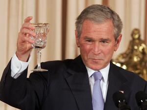 George Bush said he'd have "boots on the ground" to combat Daesh. (AFP/File)