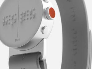 تعتمد ساعة دوت «Dot» الذكية الجديدة، على طريقة «بريل» التقليدية، مع واجهة تمتلك عددًا من النقاط البارزة لتوصيل الرسائل والإرشادات لمرتديها