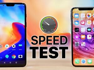 هاتف OnePlus 6T يواجه iPhone XS Max في اختبار السرعة