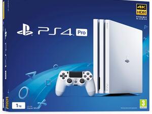 سوني تنافس مايكروسوفت بإطلاق جهاز PS4 Pro أبيض اللون بنفس يوم إطلاق Xbox One X!
