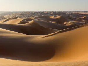 يمكن اعتبار رمال الصحراء المنتشرة في أرجاء دولة الإمارات مادة مفيدة يمكن توظيفها في تخزين الطاقة الحرارية