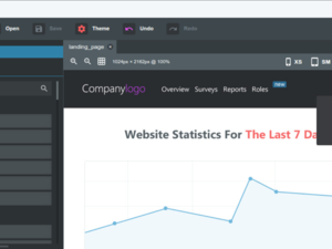 يمكن للمستخدم الاعتماد على أداة Bootstrap Studio، وهي أداة مخصصة لتصميم مواقع الإنترنت التي تدعم الاستجابة أو ما يُعرف بـ responsive websites، وذلك بالاعتماد على إطار عمل Bootstrap