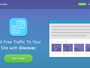 ويمكن لأصحاب المواقع الاعتماد على أداة Discover التي تُقدمها خدمة SumoMe من أجل زيادة عدد زيارات الموقع والحصول على إقبال أعلى للمحتوى الذي يتم تقديمه
