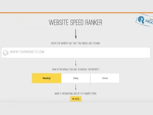 يمكن لأصحاب الموقع استخدام خدمة Website Speed Ranker التي تُتيح لهم إمكانية توليد تقرير مباشر أو يومي أو أسبوعي
