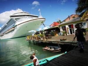 About 32,000 cruise tourists were expected to visit the country