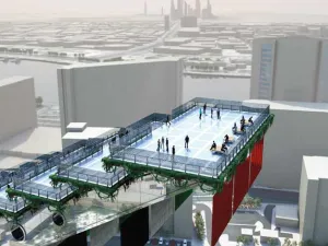 المشروع الجديد يعد معلماً سياحياً جديداً للإمارة بتصميمه المبتكر والمتميز،