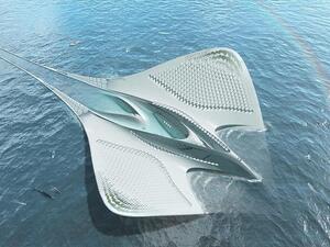 جاء تصميم المدينة على شكل أسماك "المانتا راي"،"شيطان البحر"، والتي صممت لتصبح مدينة جامعية تضم عددا كبيرا من الباحثين والأساتذة والطلاب الجامعيين