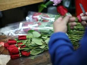 A Bahraini couple decided to celebrate Valentine's Day last weekend due to uncertainty about the situation tomorrow