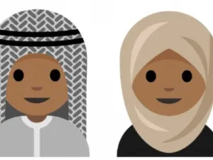 إيموجي لفتاة بالحجاب 