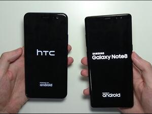 تمكن الهاتف +HTC U11 من التفوق على Galaxy Note 8 والفوز في الإختبار