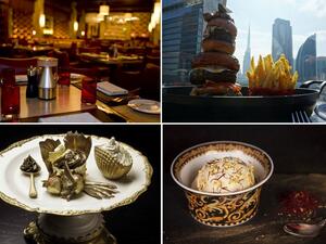 أغلى وجبات الطعام والشراب في الإمارات