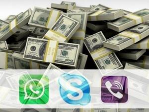 خدمات فايبر وسكايب  وواتس أب 