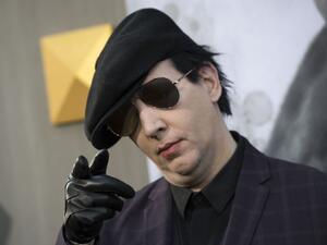 Marilyn Manson selling sex toys. (AFP/File)