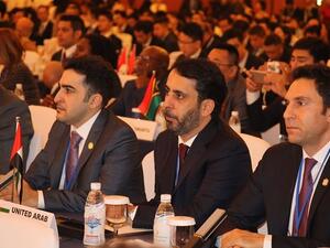 شاركت دولة الإمارات بوفد رسمي رفيع المستوى برئاسة وكيل وزارة ومستشار وزير الاقتصاد للشؤون السياحية، سعادة السيد محمد خميس المهيري.