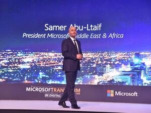 سامر أبو لطيف، الرئيس التنفيذي لشركة مايكروسوفت الشرق الأوسط وأفريقيا 