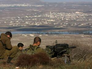 Israeli soldiers patrol the Golan Heights, a Syrian territory occupied by Israel. (AFP/File)