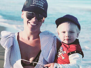 Pink's son has hand, foot and mouth disease (Source: pink / Instagram )