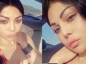 Haifa looks gorgeous makeup-free! (Instagram)