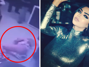 Haifa Magic has recently published a video of herself falling down (Source: haifamagicofficial1 - Instagram)