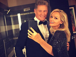 David Hasselhoff is getting married in two weeks.(Source: davidhasselhoff / Instagram ) 