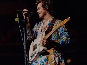 Harry is recording his second solo album. (Source: harrystyles - Instagram)