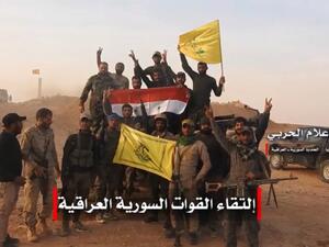 يشهد جنوب شرق محافظة دير الزور السورية الحدودية مع العراق معارك عنيفة