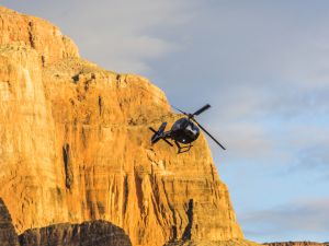 Initial delight at the prince's arrival turned to terror as wedding guests ran for cover from the powerful gusts caused by the helicopter blades. (Shutterstock)