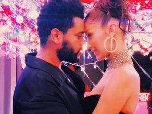 The pair started dating again in July  (Source: BellaHadid / Instagram ) 