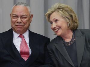 الجمهوري كولن باول يعلن دعمه للديموقراطية كلينتون