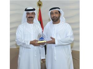 سلطان بن سليّم, مدير عام الهيئة الاتحادية للمواصلات البرية والبحرية و  عبدالله سالم الكثيري، مدير عام الهيئة الاتحادية للمواصلات البرية والبحرية