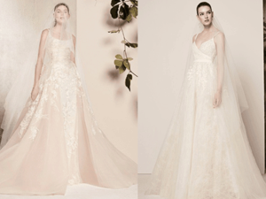 الكلاسيكية هو العنوان العريض لفستان زفاف العروس صاحبة برج السرطان