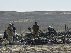 موقع سقوط الطائرة الروسية