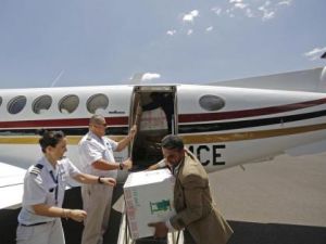 طائرة مساعدات تابعة للأمم المتحدة تهبط في صنعاء