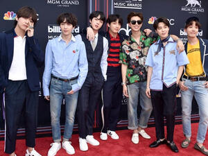 BTS released a new music video for "Idol" featuring Minaj last week (Source: bts.bighitofficial / Instagram ) 