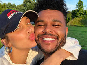 The Weeknd Wishes Bella Hadid a Happy Birthday (Source: theweeknd/Instagram ) 