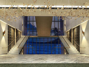 The New Waterfront Hotel in Abu Dhab