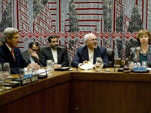 US Secretary of State John Kerry and his Iranian counterpart Mohammad Javad Zarif have held historic talks at the UN on Thursday (Image Credit: AFP)