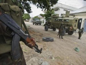 جنود من قوة حفظ السلام في مقديشو