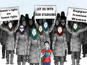 Human Rights Watch is urging Iran to change its policies, and calling out the FIVB for not holding the country accountable. (Twitter)