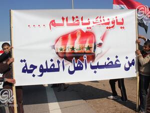 القوات الأمنية ومقاتلي العشائر تمكنوا من محاصرة خمسة من الانتحاريين 