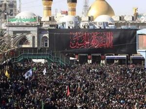 المواكب الحسينية عبارة عن جموع بشرية تحج الى مراقد آل بيت النبي محمد 