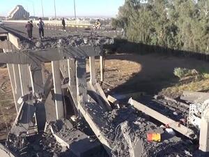 تدمير مقصود لجسور الموصل