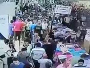 كانت الصرخة كافية لتهز السوق وتثير حالة من الخوف والذعر - فيديو