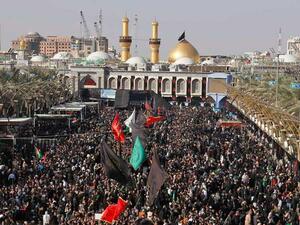 ملايين الشيعة يحييون أربعينية الإمام الحسين في كربلاء العراق
