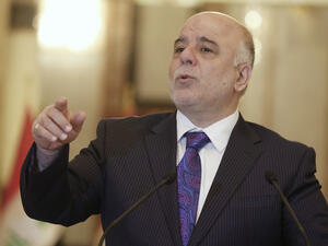 Iraq´s premier-designate Haidar al-Abadi says that "weapons must remain in the hand of the state" (Sabah Arar / AFP).