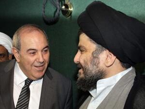 لقاء علاوي والصدر في دمشق 