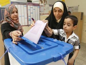 Iraqis vote in provincial elections, the first ballots held in the country since American troops withdrew in late 2011 (AFP)
