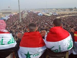 تظاهرة في الرمادي/أ.ف.ب
