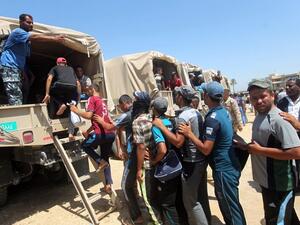 شيعة متطوعون في حزب الله العراقي لمواجهة داعش/أ.ف.ب